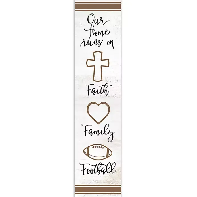 Hot Kirklands Home Faith Family Football Porch Board
