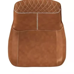 Outlet Kirklands Home Faux Leather Dining Chairs, Set of 2 Brown