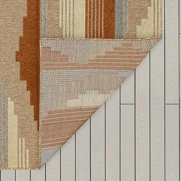 Online Kirklands Home Fernandina Outdoor Area Rug, 6x9 Brown