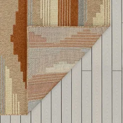 Sale Kirklands Home Fernandina Outdoor Area Rug, 9x12 Brown