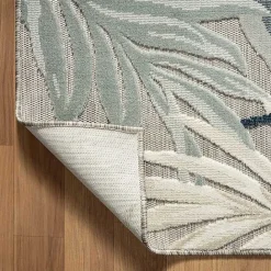 Outlet Kirklands Home Ferns and Palms Indoor/Outdoor Area Rug, 7x9