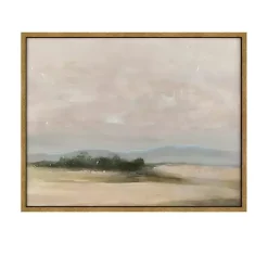 Discount Kirklands Home Field in Summer I Framed Canvas Art Print Gray