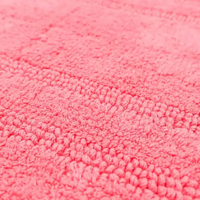 Online Kirklands Home Fiesta Plush Reversible Cotton Bath Mat, 60 in. Pink