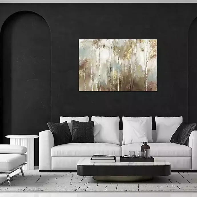 Hot Kirklands Home Fine Birch III Canvas Art Print