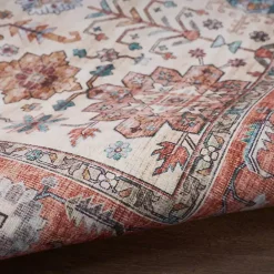 Online Kirklands Home Fiona Vintage Bordered Runner, 2x7