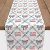 Clearance Kirklands Home Flags and Bows 4th of July Table Runner, 90 in.