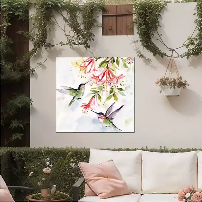 New Kirklands Home Flit and Flitter Outdoor Canvas Art Print