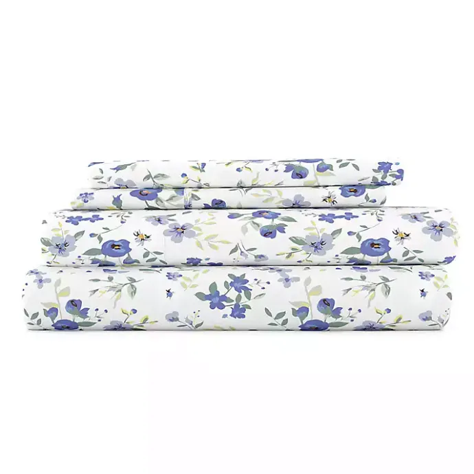 Clearance Kirklands Home Floral Farmhouse 4-pc. Full Sheet Set