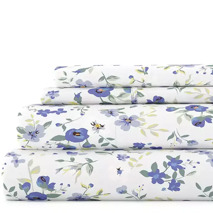 Best Kirklands Home Floral Farmhouse 4-pc. King Sheet Set