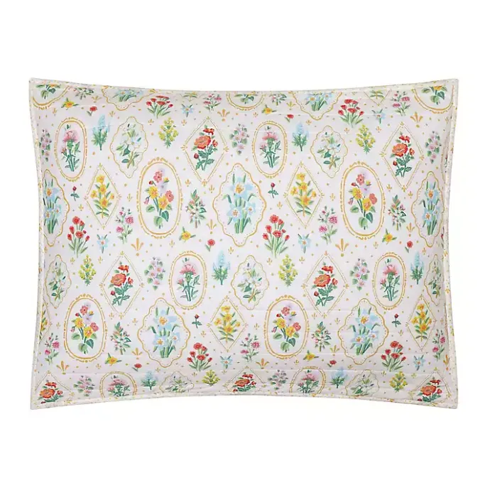Hot Kirklands Home Floral Wallpaper 3-pc. King Quilt Set