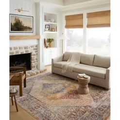 Online Kirklands Home Florence Sunset Medallion Area Rug, 6x9