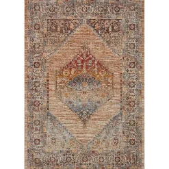 Clearance Kirklands Home Florence Sunset Medallion Area Rug, 7x10