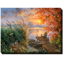 New Kirklands Home Fond Memories Outdoor Canvas Art Print