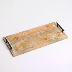 Hot Kirklands Home Football Field Serving Board Tan