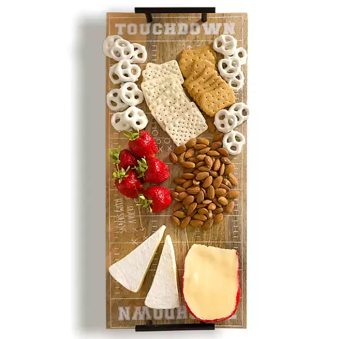 Hot Kirklands Home Football Field Serving Board Tan