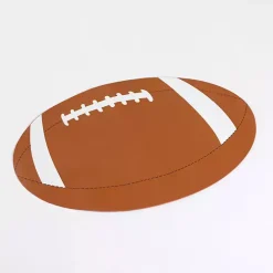 New Kirklands Home Football Shaped Placemat