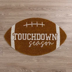 Sale Kirklands Home Football Touchdown Season Doormat Brown