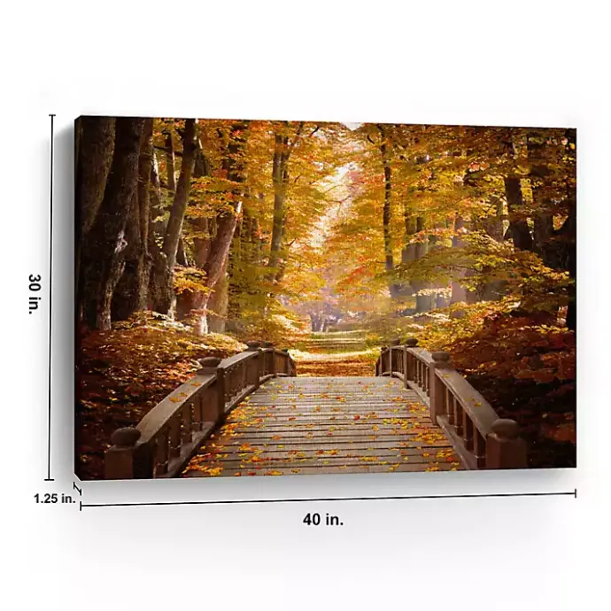 Discount Kirklands Home Forest Escape Giclee Canvas Art Print