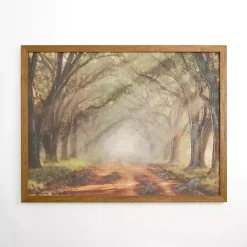 Discount Kirklands Home Forest Lined Path Framed Art Print