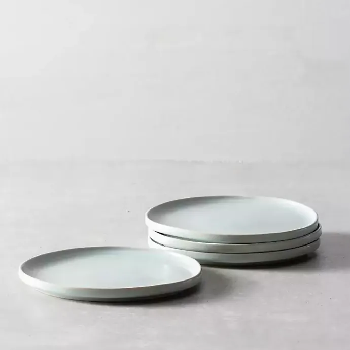 Outlet Kirklands Home Fortessa Cypress Ceramic Salad Plates, Set of 4 Blue
