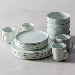 Outlet Kirklands Home Fortessa Cypress Ceramic Salad Plates, Set of 4 Blue
