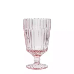 Clearance Kirklands Home Fortessa Archie Goblet Glasses, Set of 6 Pink
