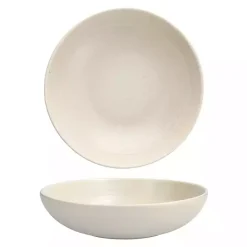Kirklands Home Fortessa Sand Ceramic Pasta Bowls, Set of 4 Tan