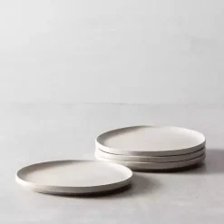 Online Kirklands Home Fortessa Sand Ceramic Salad Plates, Set of 4 Tan