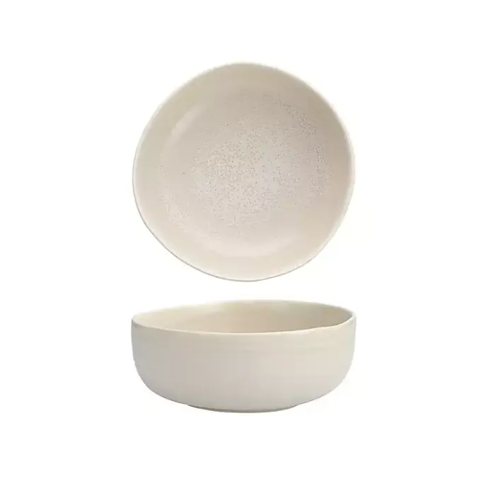 Discount Kirklands Home Fortessa Sand Ceramic Soup Bowls, Set of 4 Tan
