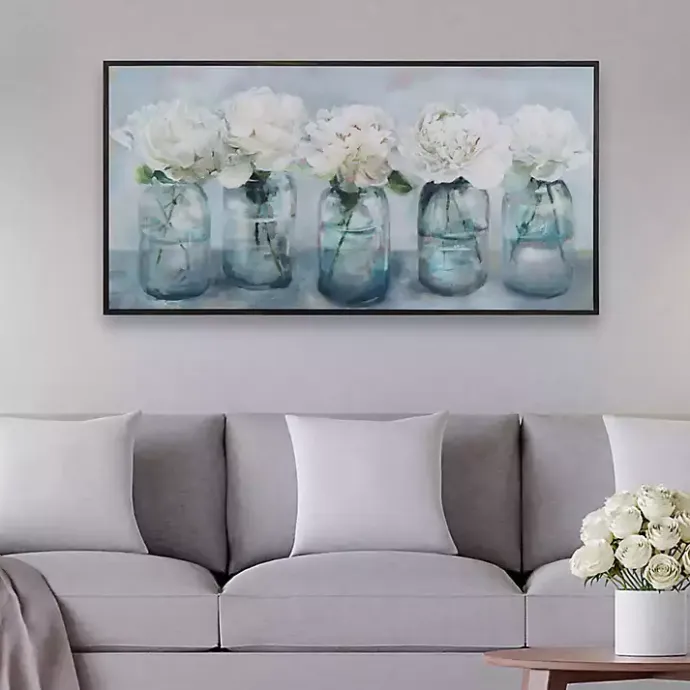 New Kirklands Home Fresh Picked Peonies Framed Art Print