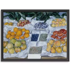 Hot Kirklands Home Fruit Displayed on Stand Canvas Print, 42x32 in.