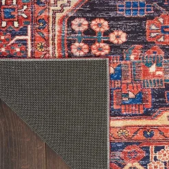Online Kirklands Home Fulton Red Botanical Area Rug, 5x7