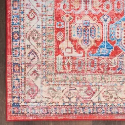 Discount Kirklands Home Fulton Traditional Area Rug, 7x10 Red