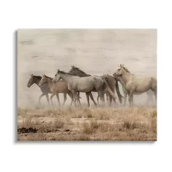 Outlet Kirklands Home Galloping Horse Herd Canvas Art Print, 48x36 in.