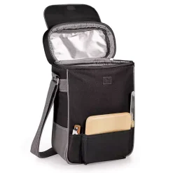 Discount Kirklands Home Georgia Tech Yellow Jackets Wine & Cheese Tote Black