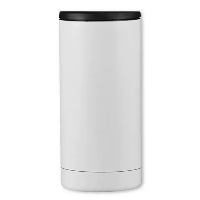 Clearance Kirklands Home Girl Dinner Stainless Steel Koozie White