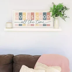 Hot Kirklands Home God is Good All The Time Wall Plaque