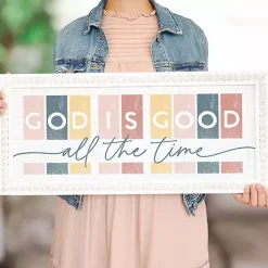 Hot Kirklands Home God is Good All The Time Wall Plaque