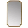 Best Kirklands Home Gold Adelaide Scalloped Rectangular Wall Mirror