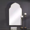 Hot Kirklands Home Gold and Bronze Metal Arch Mirror