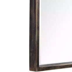 Hot Kirklands Home Gold and Bronze Metal Arch Mirror