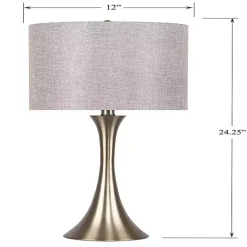 Hot Kirklands Home Gold and Tapered Table Lamps, Set of 2 Gray