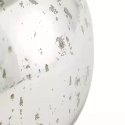 Outlet Kirklands Home Gold and Silver Mercury Glass Table Lamp White