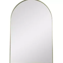 Outlet Kirklands Home Gold Arch Frame Modern Wall Mirror