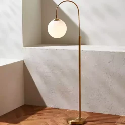 Hot Kirklands Home Arch Globe Adjustable Floor Lamp Gold