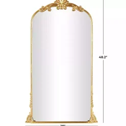 Hot Kirklands Home Gold Arched Baroque Mirror