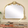 Discount Kirklands Home Gold Arched Baroque Wall Mirror