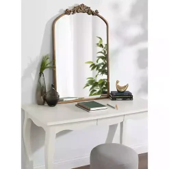 Sale Kirklands Home Arendahl Arched Mirror, 24x36 in. Gold