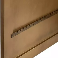 Kirklands Home Gold Arendahl Arched Mirror Jewelry Cabinet