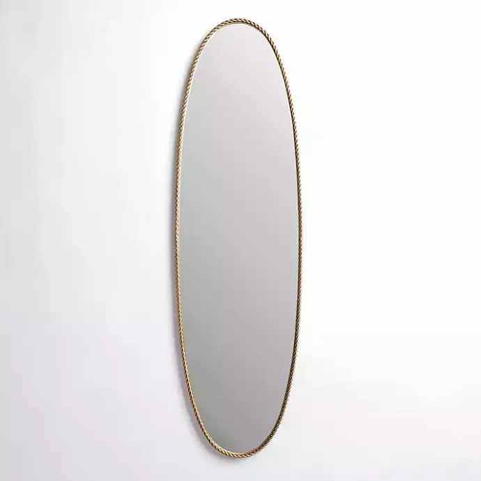 Kirklands Home Gold Artemis Twist Frame Wall Mirror